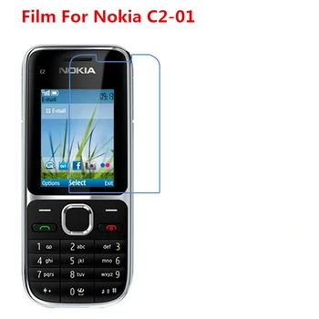 1/2/5/10 Шт Ультратонкая Прозрачная Защитная Пленка Для ЖК-экрана HD С Тканевой Пленкой Для Чистки Nokia C2-01,