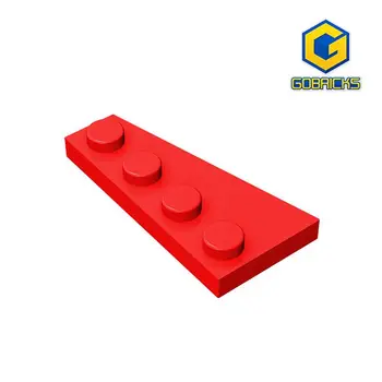 10ШТ Gobricks GDS-549 Клин, Пластина 4 x 2 Правая совместима с lego 41769 Подарки детские Строительные блоки для сборки своими руками