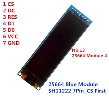 2,08-дюймовый SPI Белый OLED-дисплей Сварочный экран SH1122 Drive IC 256 *64 24pin Припой 31P Тип штекерной розетки подключение