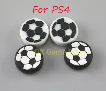 2 шт. Ручки для джойстика с аналоговым джойстиком для футбола, нескользящая крышка, колпачки для джойстиков для Sony PlayStation 4 PS4 PS5