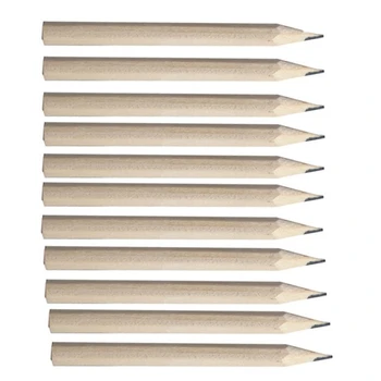 200шт 3,5-дюймовый деревянный карандаш, карандаш для начинающих, Канцелярские принадлежности для рисования карандашом для студентов, Шестиугольная форма A