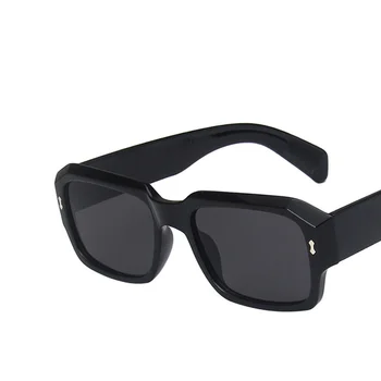 2021 Новые Квадратные Солнцезащитные очки Для Отдыха Женские Роскошные Солнцезащитные очки Мужская Мода Универсальные Очки Для Рисовых Ногтей UV400