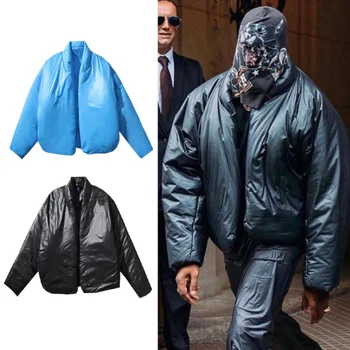 2023 Kanye Jacket Пуховая хлопчатобумажная куртка Повседневная хлебная куртка для мужчин и женщин