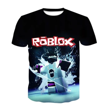 2023 Robloxing детская футболка Для мальчиков, игровая Спортивная футболка, детский мультяшный топ с коротким рукавом, 3D Печать, Повседневная уличная одежда в стиле Харадзюку