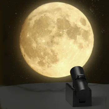 2023 Светодиодный Ночник Night Lights Детский Подарок Звездный Проектор Проектор Перезаряжаемый 3d Проекционный Светильник Moon Оптом Креативный Горячий