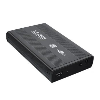 3,5-дюймовый USB 2,0 /3,0 SATA Внешний жесткий диск Жесткий диск Корпус Type-C Внешний ящик для хранения Поддержка жесткого диска