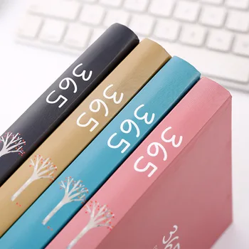 365 дней личный дневник планировщик записная книжка в твердом переплете дневник 2017 офис еженедельное расписание милые корейские стационарные либретто cuadernos