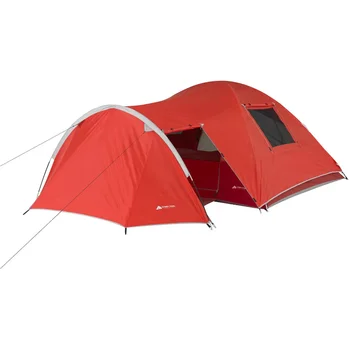 4-местная купольная палатка OUZEY Trail с тамбуром и полным покрытием Fly