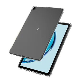 4 Подушки Безопасности Противоударный Чехол Funda Для Huawei MatePad T 10S T10 S Case Мягкая Прозрачная Задняя Крышка из ТПУ Для Enjoy Tablet 2 2020 10.1