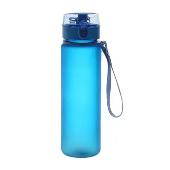 400 мл/ 560 мл Портативная матовая герметичная портативная герметичная бутылка для воды для путешествий на открытом воздухе, кемпинга