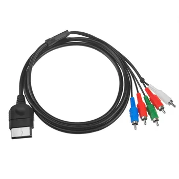50 шт./лот Компонентный аудио-видео кабель RCA AV для Xbox Gen 1 оптом