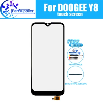 6,1-дюймовый Сенсорный Экран Doogee Y8 Glass 100% Гарантия Оригинальной Замены Сенсорной Панели Дигитайзера Для Doogee Y8