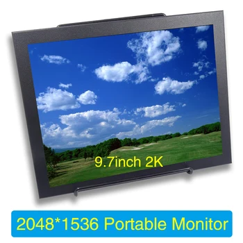 9,7-дюймовый 2K Монитор 2048X1536 Портативный Монитор с Дисплеем Высокой четкости Mini HDMI-совместимая Камера Respberry Pi IPS LED Экран
