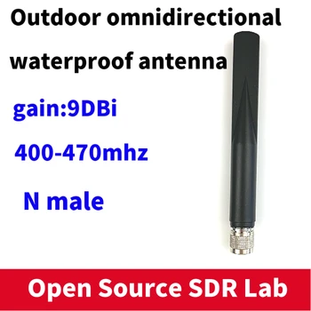 9dBi 433 МГц 470 м всенаправленная антенна наружная водонепроницаемая клейкая антенна-палочка N штекер