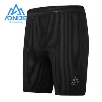 AONIJIE FM5169, Мужские Быстросохнущие Спортивные обтягивающие шорты, Дышащие Леггинсы с боковым карманом для бега, фитнеса, йоги