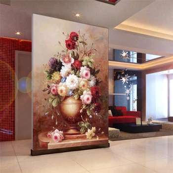beibehang Обои на заказ, 3d фрески, роспись цветов в бутике, обои для крыльца, декоративная роспись в коридоре, 3D обои