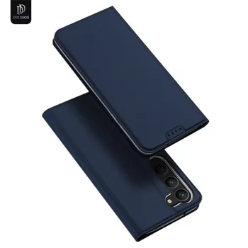 DUX DUCIS Премиум кожаный магнитный чехол для Samsung Galaxy S23 с полной защитой, слот для карт, чехол-бумажник для SamsungS23 Case 6.1 
