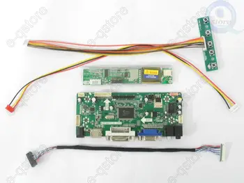 e-qstore: Преобразуйте 12,1-дюймовый дисплей LTN121AT03 с разрешением 1280X800 в монитор-Конвертер Платы драйвера контроллера Lvds Diy Kit HDMI-совместимый VGA