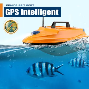 GAMTATER GPS Интеллектуальная Рыболовная Приманка Boat Новая Функция 500 М Автоматическое Управление Приманкой Пульт Дистанционного Управления Night light RC Fishing Finder Boat