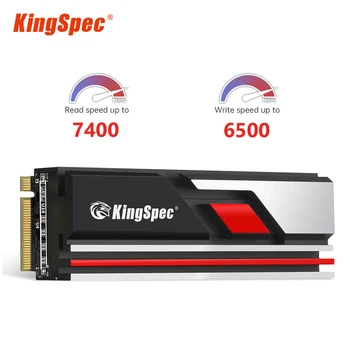 KingSpec M2 NVME SSD Gen4 4 ТБ 2 ТБ 1 ТБ 512 ГБ Кэш-Памяти HD M.2 PCIe 4,0x4 Твердотельный Накопитель NMVE PCIe Gen 4 SSd для настольной PS5