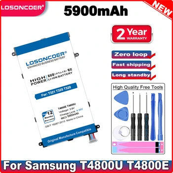 LOSONCOER 5900 мАч T4800E T4800U Хороший Аккумулятор Для Samsung Galaxy Tab Pro 8.4 дюйма T320 SM-T321 T325 T321