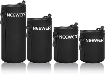 Neewer 4 Размера DSLR Камера Чехол для объектива на шнурке Размер сумки S, M, L, XL для объективов Sony, Canon, Nikon, Pentax, Olympus, Panasonic