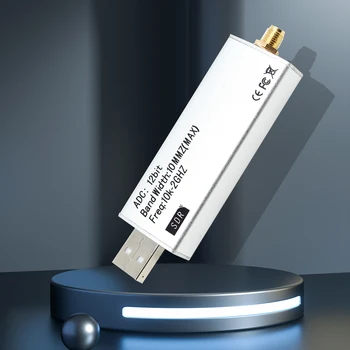 Panadapter SDR приемник Многофункциональный программируемый радиоприемник Алюминиевый интерфейс USB Совместимый для радиовещания