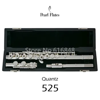 Pearl Quantz 525 C Мелодическая Флейта Мельхиоровая Трубка Посеребренная Поверхность 16 Клавиш Флейта С Открытым Отверстием И Электронными Клавишами Музыкальный Инструмент