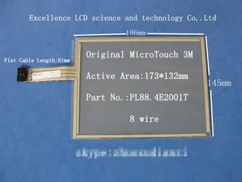 PL88.4E2001T Оригинал для Microtouch 3M 8,4-дюймовая 8-проводная резистивная сенсорная панель с 8-проводным экраном