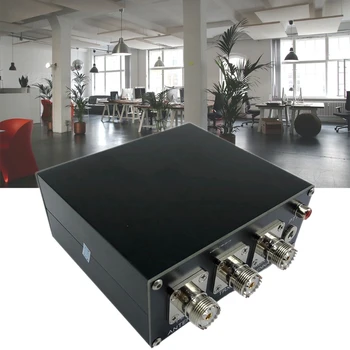 QRM Eliminator X-Фазный ВЧ-диапазон от 1 МГц до 30 МГц Разъемы SO-239 с корпусом 37MC