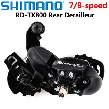 Shimano TourneyTX RD-TX800 Задний Переключатель MTB Велосипеда Велосипедные Переключатели 7S 8S TX800 Аксессуары Для Горных Велосипедов
