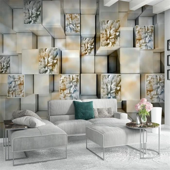 wellyu Пользовательские обои papier peint 3D мраморный рельеф ТВ фон обои для домашнего декора papel de parede 3d обои фреска