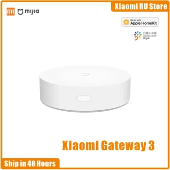 Xiaomi Mijia Multi-Mode Gateway ZigBee 3.0 WIFI Bluetooth Mesh Hub Голосовой пульт дистанционного управления работает с приложением Mi Home Apple Homekit