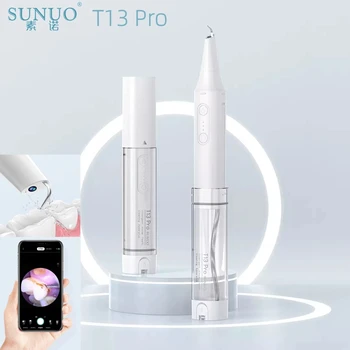 Youpin SUNUO Rinse Интеллектуальный визуальный очиститель зубов T13 Pro IPX7 Водонепроницаемый Стоматологический Скалер для чистки зубов От зубного камня