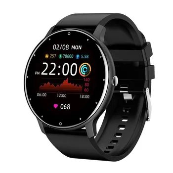 ZL02D Смарт-часы для мужчин, леди, спорт, фитнес, умные часы, монитор сердечного ритма сна, водонепроницаемые для IOS Android, Bluetooth-телефон