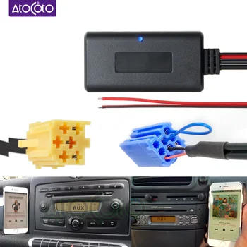 Автомобильный Модуль Bluetooth 5,0 Кабель AUX Адаптер для Smart Fortwo 450 451 Roadster Grundig Radio CD 6 8 Контактов MINI ISO Разъем Plug