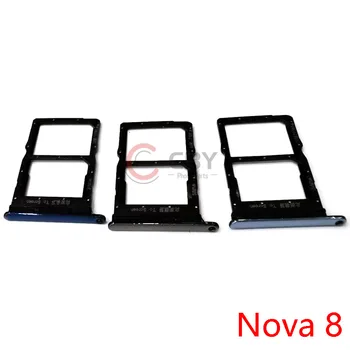 Адаптер для лотка для SIM-карты, держатель для считывателя, слот для адаптера для Huawei Nova 8 5 Pro 5i