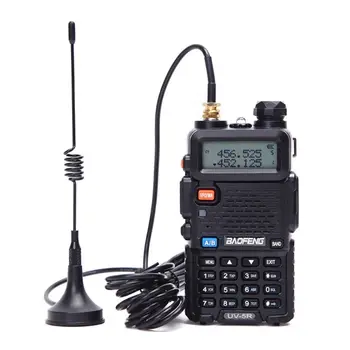 Антенна Портативного радио Мини-автомобильная УКВ-антенна для портативной рации Quansheng Baodao UV5R