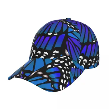 Бейсболка Monarch Butterfly Wings, синяя шляпа, новые модные высококачественные мужские гоночные мотоциклетные спортивные шляпы