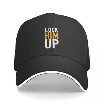Бейсболка с козырьком Lock Him Up, новая шляпа, брендовые мужские кепки, кепка дальнобойщика, женская шляпа, мужская