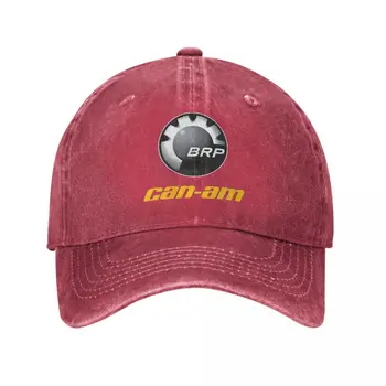 Бейсболки Can I Am для бездорожья или на дороге, потертая солнцезащитная кепка с логотипом BRP ATV Для путешествий на открытом воздухе, шляпы с регулируемой посадкой, Кепка