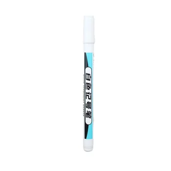Белый маркер на масляной основе, водонепроницаемая гелевая ручка для перманентного нанесения граффити, керамическая ручка для деревообработки, ручка для защиты шин от окружающей среды