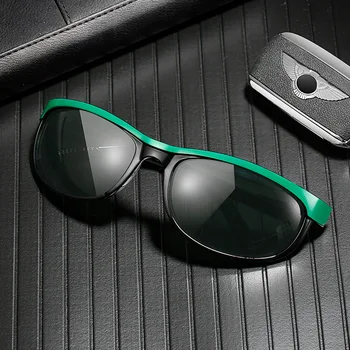 Бренд разрабатывает классические поляризованные солнцезащитные очки для мужчин и женщин за рулем, модные овальные солнцезащитные очки, мужские очки UV400
