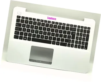 Британская белая клавиатура с подставкой для рук для Asus X555UA X555UQ X555UF X555UJ