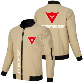 Весенне-осенняя новая мужская модная спортивная повседневная бейсбольная куртка с логотипом автомобиля, спортивная куртка с логотипом автомобиля на молнии, однотонное пальто с логотипом автомобиля