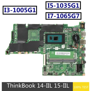 Восстановленная Материнская плата для ноутбука Lenovo ThinkBook 14-IIL 15-IIL DALVACMB8D0 с процессором I3-1005G1 I5-1035G1 I7-1065G7