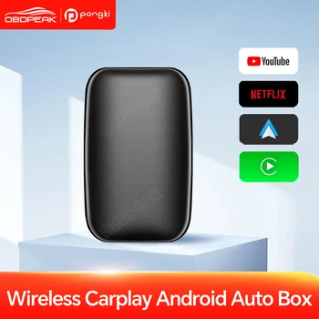 Встроенный в автомобиль блок Smart Connect OBDPEAK Примените CarPlay к беспроводной связи Carplay smart Car Connectivity 1S Android 8.1