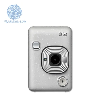 Гибридная камера мгновенной печати Fujifilm Instax Mini Liplay с функцией фотопечати - Stone White