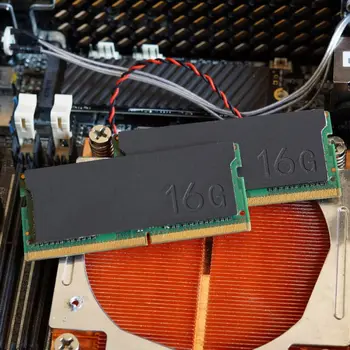 Графеновое покрытие из чистой меди 0,5 мм, Охлаждающий жилет для радиатора памяти ноутбука, комплект для охлаждения оперативной памяти- радиатора толщиной 0,15 мм