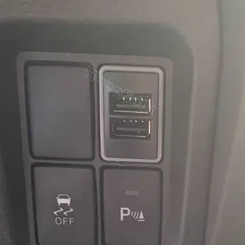 Двойной USB Переключатель Автомобильного Зарядного Устройства Quick Charge 3,0 Быстрая Зарядка Телефона Для Toyota Camry Corolla Yaris Prado RAV4 Highlander Vios Reiz
